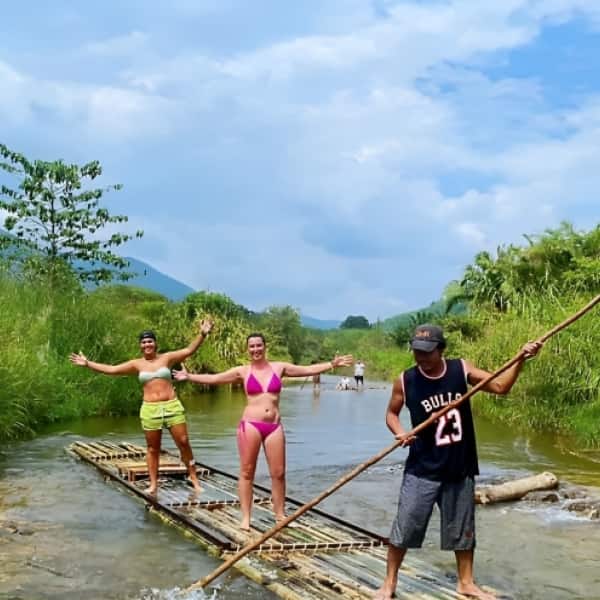 krabi serene bamboo rafting experience
