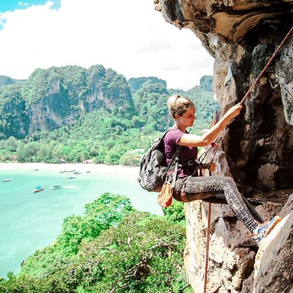 rock climbing krabi