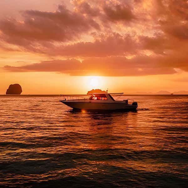 phi phi sunset tour by speedboat from krabi