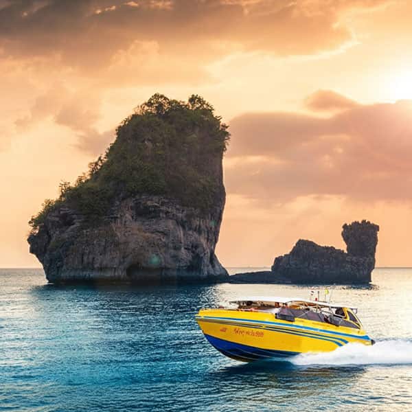 private phi phi island sunset tour from ao nang